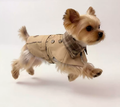 Vintage British Dog Coat – Elegant Apparel for Small Dogs