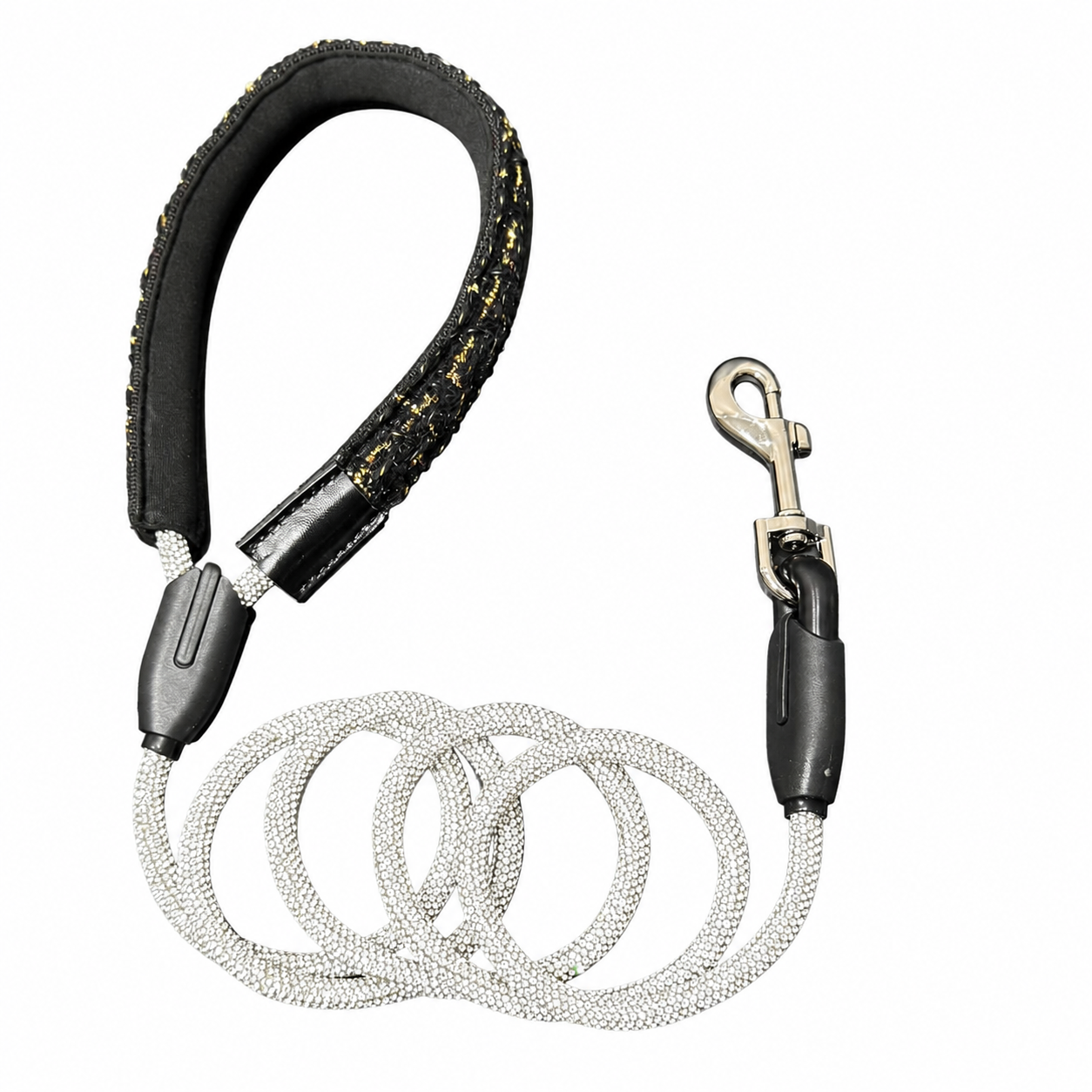Luxury Crystal Pet Leash – Designer Non-Pull Dog Leash for Small & Medium Dogs