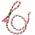 Handcrafted Braided Dog & Cat Leash – Long, Stylish, Durable, Trendy Pet Walking Lead for Dogs & Cats